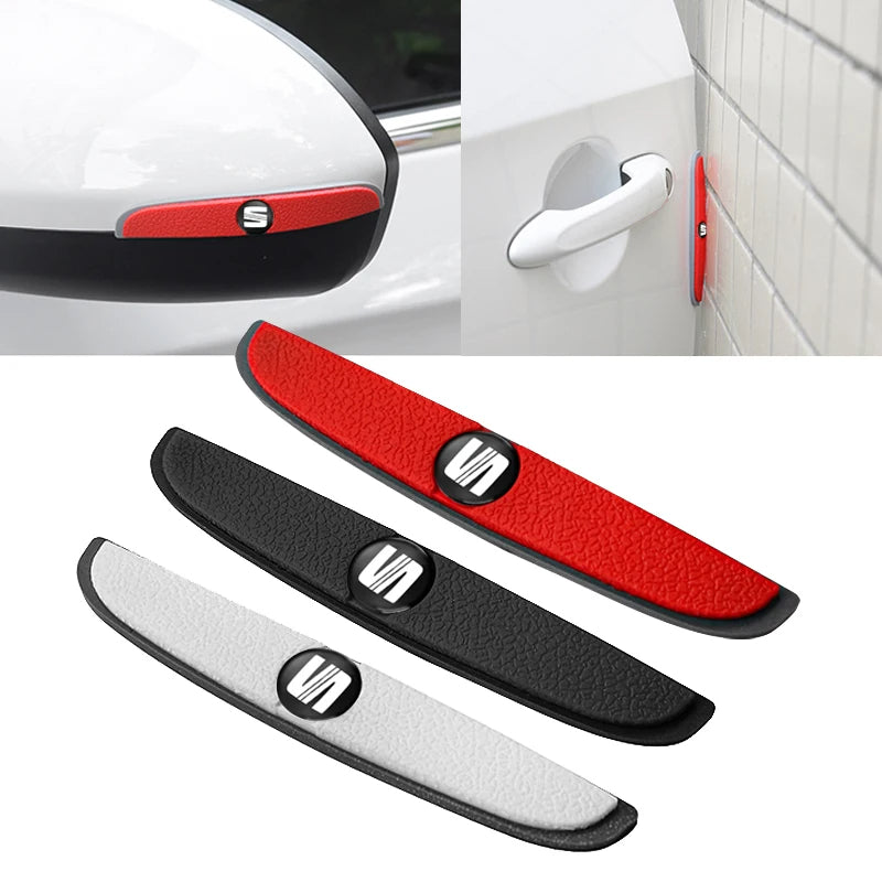 Anti-shock and anti-scratch door protections personalized logo