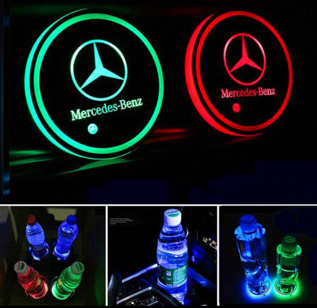 2PCS Personalized car interior atmosphere discs