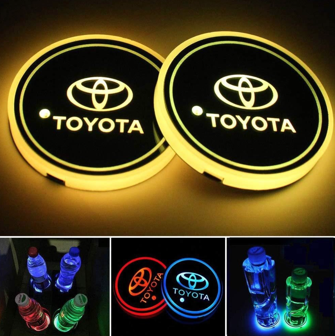 2PCS Personalized car interior atmosphere discs